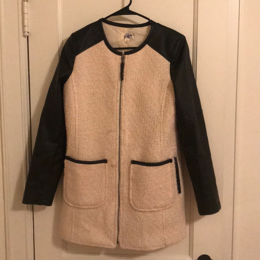 Jolt Jacket with Leather Sleeves